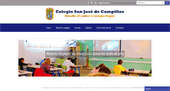 Desktop Screenshot of colegiocampillos.com